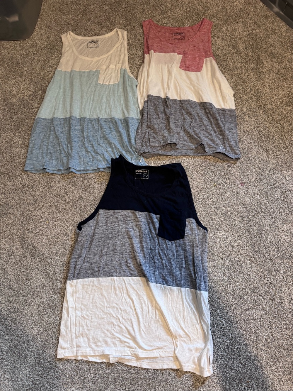 Mens express tank top bundle